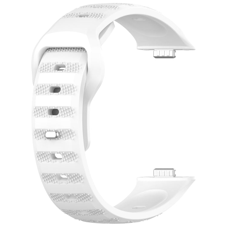 Wavy Dot Texture Silicone Sports Watch Band, For Huawei Watch Fit 3