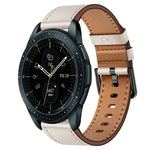 20mm SX Connector Metal Button Switch Leather Watch Band, For Samsung Galaxy Watch 5, For Samsung Galaxy Watch 5 Pro, For Samsung Galaxy Watch 4, For Samsung Galaxy Gear Sport, For Samsung Galaxy Watch 3 41mm, For Samsung Galaxy Watch Active           ...