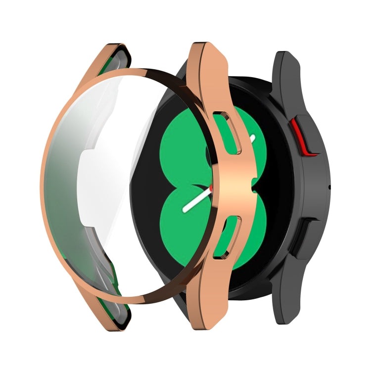حافظة حماية ساعة كاملة من TPU مطلية بالكهرباء، لساعات Samsung Galaxy Watch FE بقياس 40mm