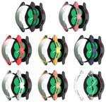 حافظة حماية ساعة كاملة من TPU مطلية بالكهرباء، لساعات Samsung Galaxy Watch FE بقياس 40mm
