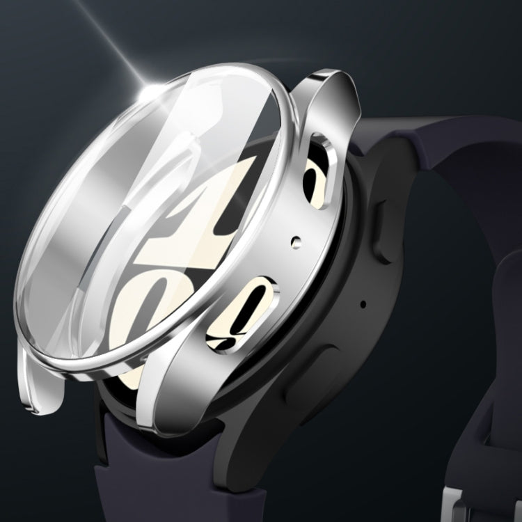 Full Coverage TPU Electroplated Watch Protective Case, For Samsun Galaxy Watch 7 44mm, For Samsun Galaxy Watch 7 40mm