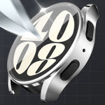 Full Coverage TPU Electroplated Watch Protective Case, For Samsun Galaxy Watch 7 44mm, For Samsun Galaxy Watch 7 40mm