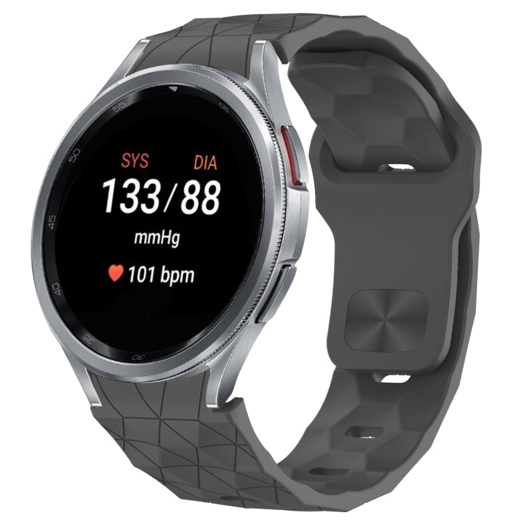 Football Texture Reverse Buckle Silicone Watch Band, For Samsung Galaxy Watch FE 40mm, For Samsung Galaxy Watch 7 44mm, For Samsung Galaxy Watch 7 40mm, For Samsung Galaxy Watch 6 Classic 47mm