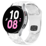 Football Texture Reverse Buckle Silicone Watch Band, For Samsung Galaxy watch 5 Golf Edition, For Samsung Galaxy Watch 5  44mm, For Samsung Galaxy Watch 5 Pro  45mm, For Samsung Galaxy Watch 5  40mm