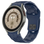 Football Texture Reverse Buckle Silicone Watch Band, For Samsung Galaxy watch 5 Golf Edition, For Samsung Galaxy Watch 5  44mm, For Samsung Galaxy Watch 5 Pro  45mm, For Samsung Galaxy Watch 5  40mm