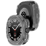 Half Coverage Hollowed PC Watch Protective Cover, For Samsung Galaxy Watch Ultra 47mm / Ultra 2025, For Samsung Galaxy Watch 7 44mm, For Samsung Galaxy Watch 7 40mm