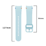 Flat Sewing Design Silicone Watch Band, For Sansung Galaxy Watch5 Pro 45mm, Fou Samsung Galaxy Watch 4 40 / 44mm, For Samsung Galaxy Watch 4 Classic 42 / 46mm