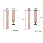 Two-Color Silicone Watch Band, For Apple Watch Series 4 44mm, For Apple Watch Series 4 40mm