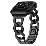 Quick-Release Metal Chain Watch Band, For Apple Watch Series 3 38mm, For Apple Watch Series 3 42mm