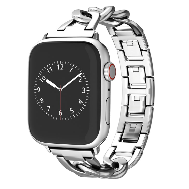 Quick-Release Metal Chain Watch Band, For Apple Watch Series 3 38mm, For Apple Watch Series 3 42mm