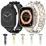 Quick-Release Metal Chain Watch Band, For Apple Watch SE 2022 44mm, For Apple Watch Series 7 41mm, For Apple Watch Series 7 45mm, For Apple Watch Series 6 40mm, For Apple Watch Series 6 44mm, For Apple Watch Series 5 44mm, For Apple Watch Series 5 40mm...