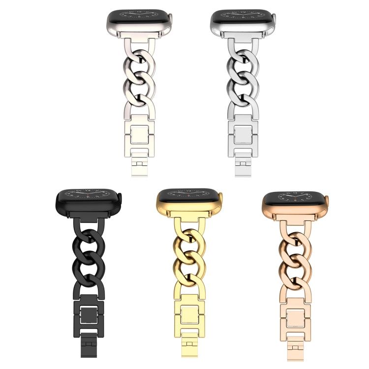 Quick-Release Metal Chain Watch Band, For Apple Watch Series 3 38mm, For Apple Watch Series 3 42mm