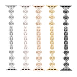 Four Leaf Clover Quick-Release Metal Chain Watch Band, For Apple Watch Series 3 38mm, For Apple Watch Series 3 42mm