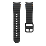 Wave Pattern Stitched Silicone Watch Band, For Samsung Galaxy Watch 5 Pro, For Samsung Galaxy Watch 4 40 / 44mm, For Samsung Galaxy Watch 4 Classic 42 / 46mm, For Samsung Galaxy Watch3 41mm
