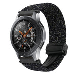 22mm Magnetic Buckle Braided Watch Band, For Samsung Galaxy Gear S3 Classic, For Samsung Galaxy Watch 46mm