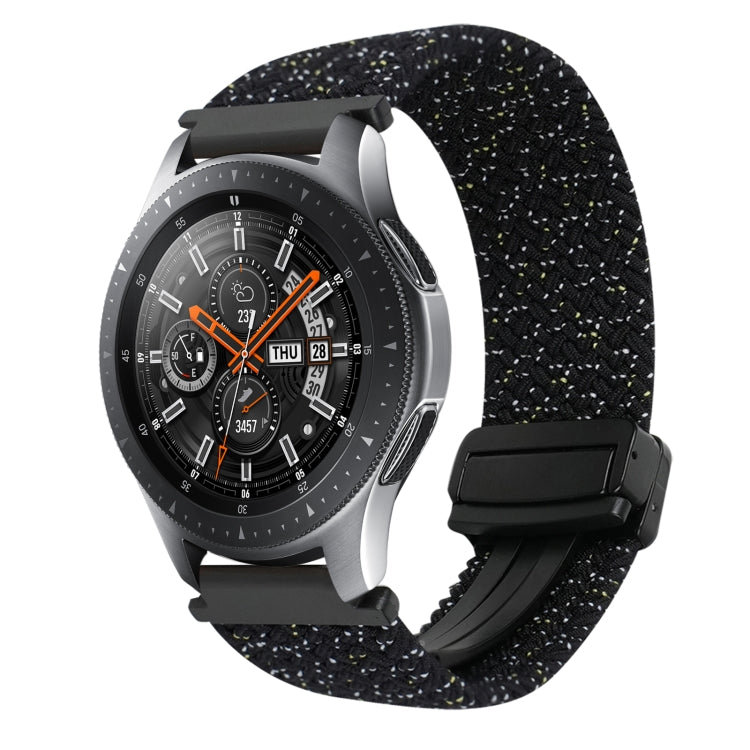 22mm Magnetic Buckle Braided Watch Band, For Samsung Galaxy Gear S3 Classic, For Samsung Galaxy Watch 46mm