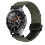 22mm Magnetic Buckle Braided Watch Band, For Samsung Galaxy Gear S3 Classic, For Samsung Galaxy Watch 46mm