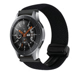22mm Magnetic Buckle Braided Watch Band, For Samsung Galaxy Gear S3 Classic, For Samsung Galaxy Watch 46mm