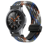 22mm Magnetic Buckle Braided Watch Band, For Samsung Galaxy Gear S3 Classic, For Samsung Galaxy Watch 46mm