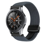 22mm Magnetic Buckle Braided Watch Band, For Samsung Galaxy Gear S3 Classic, For Samsung Galaxy Watch 46mm