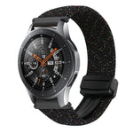 22mm Magnetic Buckle Braided Watch Band, For Samsung Galaxy Gear S3 Classic, For Samsung Galaxy Watch 46mm