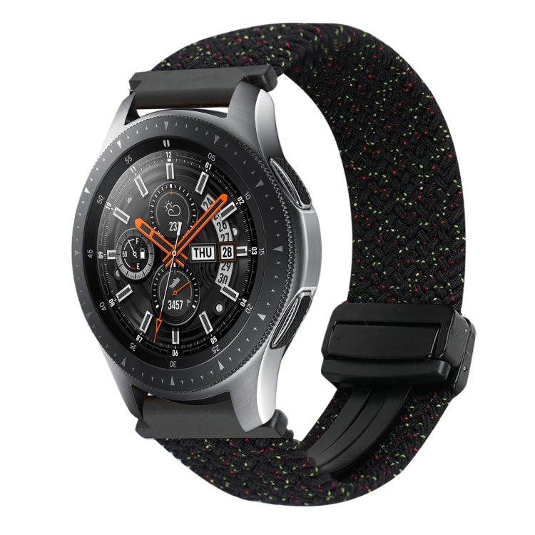 22mm Magnetic Buckle Braided Watch Band, For Samsung Galaxy Gear S3 Classic, For Samsung Galaxy Watch 46mm