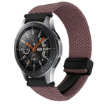 22mm Magnetic Buckle Braided Watch Band, For Samsung Galaxy Gear S3 Classic, For Samsung Galaxy Watch 46mm