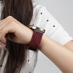 22mm Magnetic Buckle Braided Watch Band, For Samsung Galaxy Gear S3 Classic, For Samsung Galaxy Watch 46mm