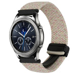 22mm Magnetic Buckle Braided Watch Band, For Samsung Galaxy Gear S3 Classic, For Samsung Galaxy Watch 46mm