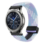 22mm Magnetic Buckle Braided Watch Band, For Samsung Galaxy Gear S3 Classic, For Samsung Galaxy Watch 46mm