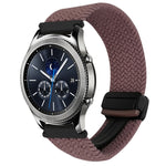 22mm Magnetic Buckle Braided Watch Band, For Samsung Galaxy Gear S3 Classic, For Samsung Galaxy Watch 46mm