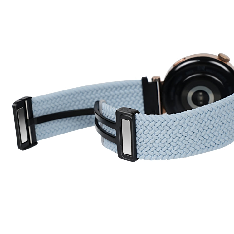 20mm Magnetic Buckle Braided Watch Strap, For Samsung Galaxy Watch FE 40mm, For Samsung Galaxy Watch 6 Classic