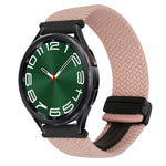 20mm Magnetic Buckle Braided Watch Strap, For Samsung Galaxy Watch FE 40mm, For Samsung Galaxy Watch 6 Classic