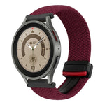 20mm Magnetic Buckle Braided Watch Strap, For Samsung Galaxy Watch 5 Pro, For Samsung Gear Sport