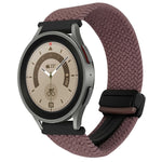 20mm Magnetic Buckle Braided Watch Strap, For Samsung Galaxy Watch 5 Pro, For Samsung Gear Sport