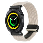 20mm Magnetic Buckle Braided Watch Strap, For Samsung Galaxy Watch 5 Pro, For Samsung Gear Sport