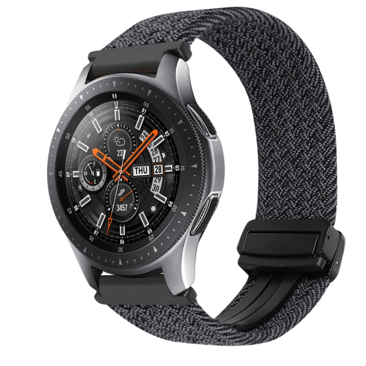 20mm Magnetic Buckle Braided Watch Strap, For Samsung Galaxy Watch Active, For Samsung Galaxy Watch 42mm