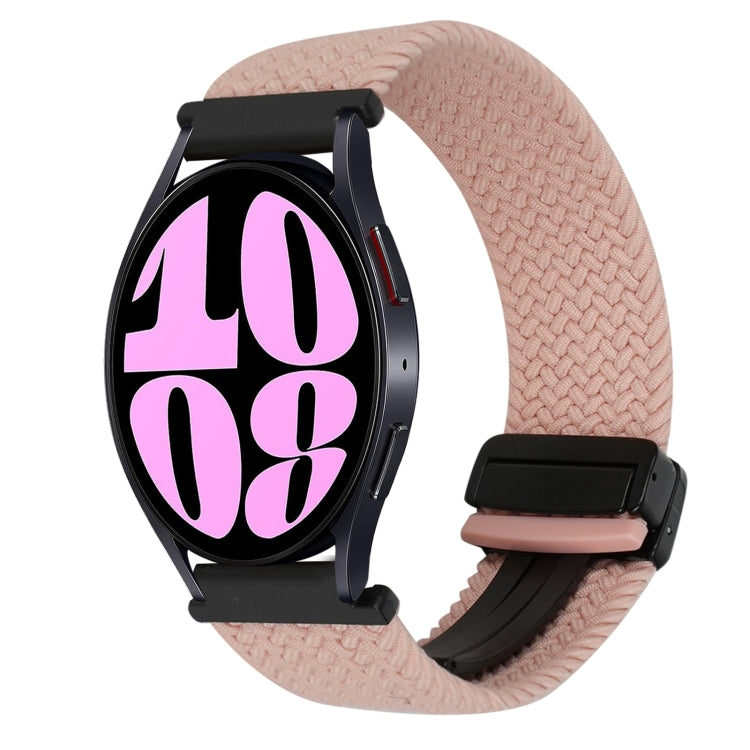 20mm Magnetic Buckle Braided Watch Strap, For Samsung Galaxy Watch 6, For Samsung Galaxy Watch 5