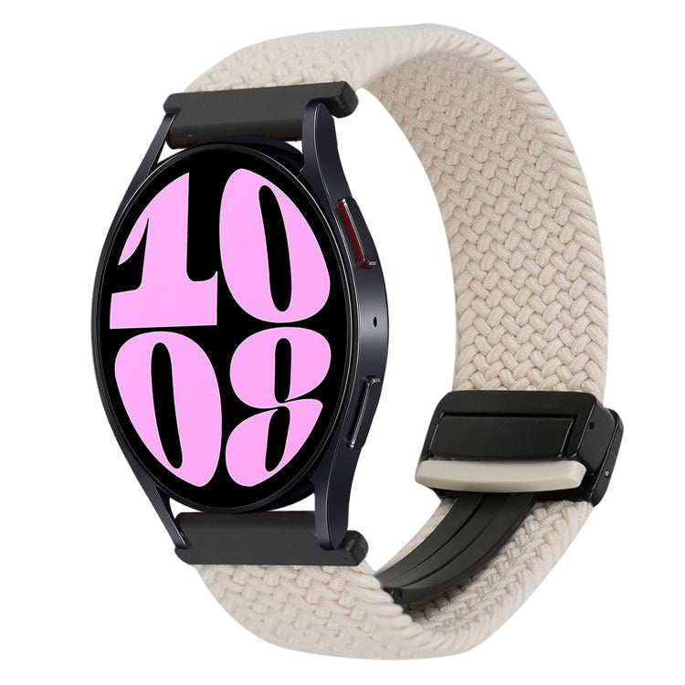 20mm Magnetic Buckle Braided Watch Strap, For Samsung Galaxy Watch 6, For Samsung Galaxy Watch 5