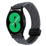20mm Magnetic Buckle Braided Watch Strap, For Samsung Galaxy Watch 4, For Samsung Galaxy Watch 4 Classic