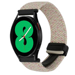 20mm Magnetic Buckle Braided Watch Strap, For Samsung Galaxy Watch 4, For Samsung Galaxy Watch 4 Classic