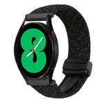 20mm Magnetic Buckle Braided Watch Strap, For Samsung Galaxy Watch 4, For Samsung Galaxy Watch 4 Classic