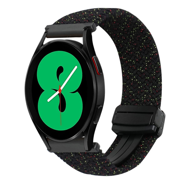 20mm Magnetic Buckle Braided Watch Strap, For Samsung Galaxy Watch 4, For Samsung Galaxy Watch 4 Classic