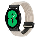 20mm Magnetic Buckle Braided Watch Strap, For Samsung Galaxy Watch 4, For Samsung Galaxy Watch 4 Classic