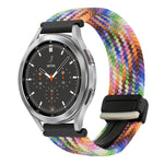 20mm Magnetic Buckle Braided Watch Strap, For Samsung Galaxy Watch 4, For Samsung Galaxy Watch 4 Classic