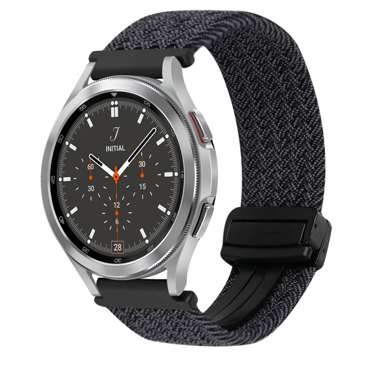 20mm Magnetic Buckle Braided Watch Strap, For Samsung Galaxy Watch 4, For Samsung Galaxy Watch 4 Classic