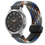 20mm Magnetic Buckle Braided Watch Strap, For Samsung Galaxy Watch 4, For Samsung Galaxy Watch 4 Classic