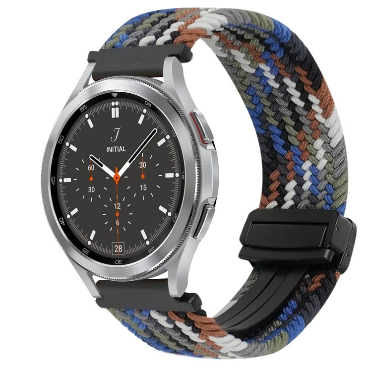 20mm Magnetic Buckle Braided Watch Strap, For Samsung Galaxy Watch 4, For Samsung Galaxy Watch 4 Classic