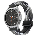 20mm Magnetic Buckle Braided Watch Strap, For Samsung Galaxy Watch 4, For Samsung Galaxy Watch 4 Classic