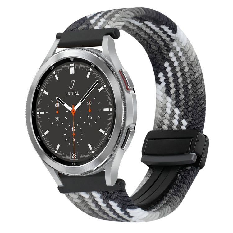 20mm Magnetic Buckle Braided Watch Strap, For Samsung Galaxy Watch 4, For Samsung Galaxy Watch 4 Classic